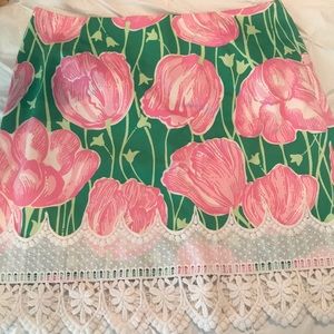 lily pulitzer White label skirt
